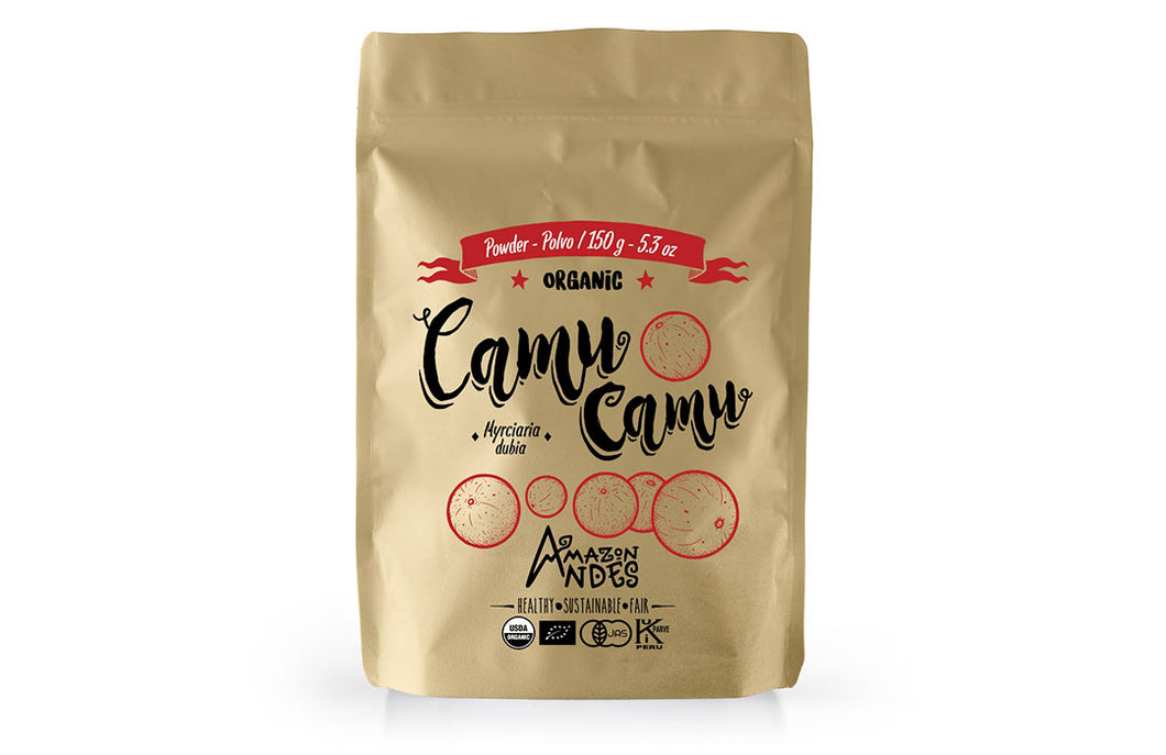 Camu camu Powder 200 g, EU, USDA, JAS and kosher organic