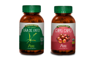 Inmune system pack (Camu camu and Cat’s claw capsules)
